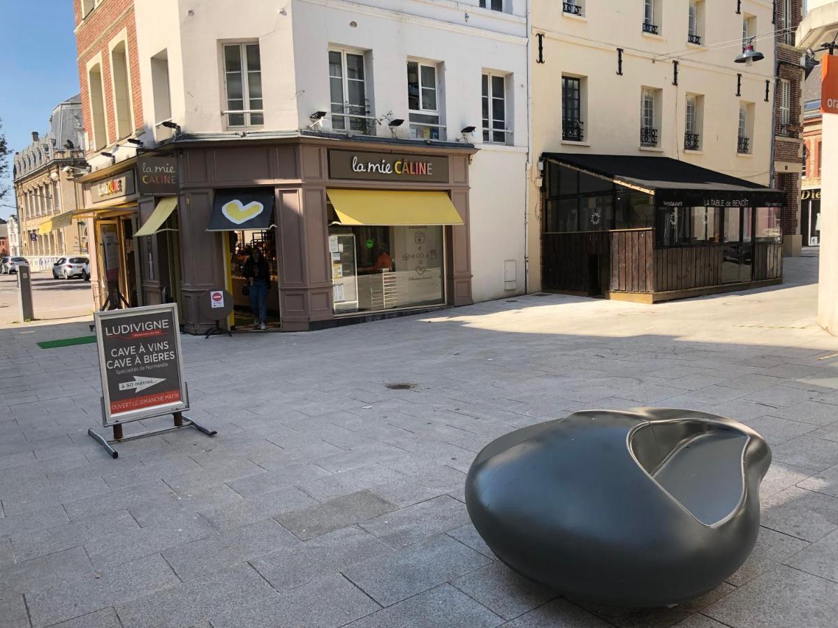 Apartmán Au Coeur Du Marche 4 Etoiles Fécamp Exteriér fotografie